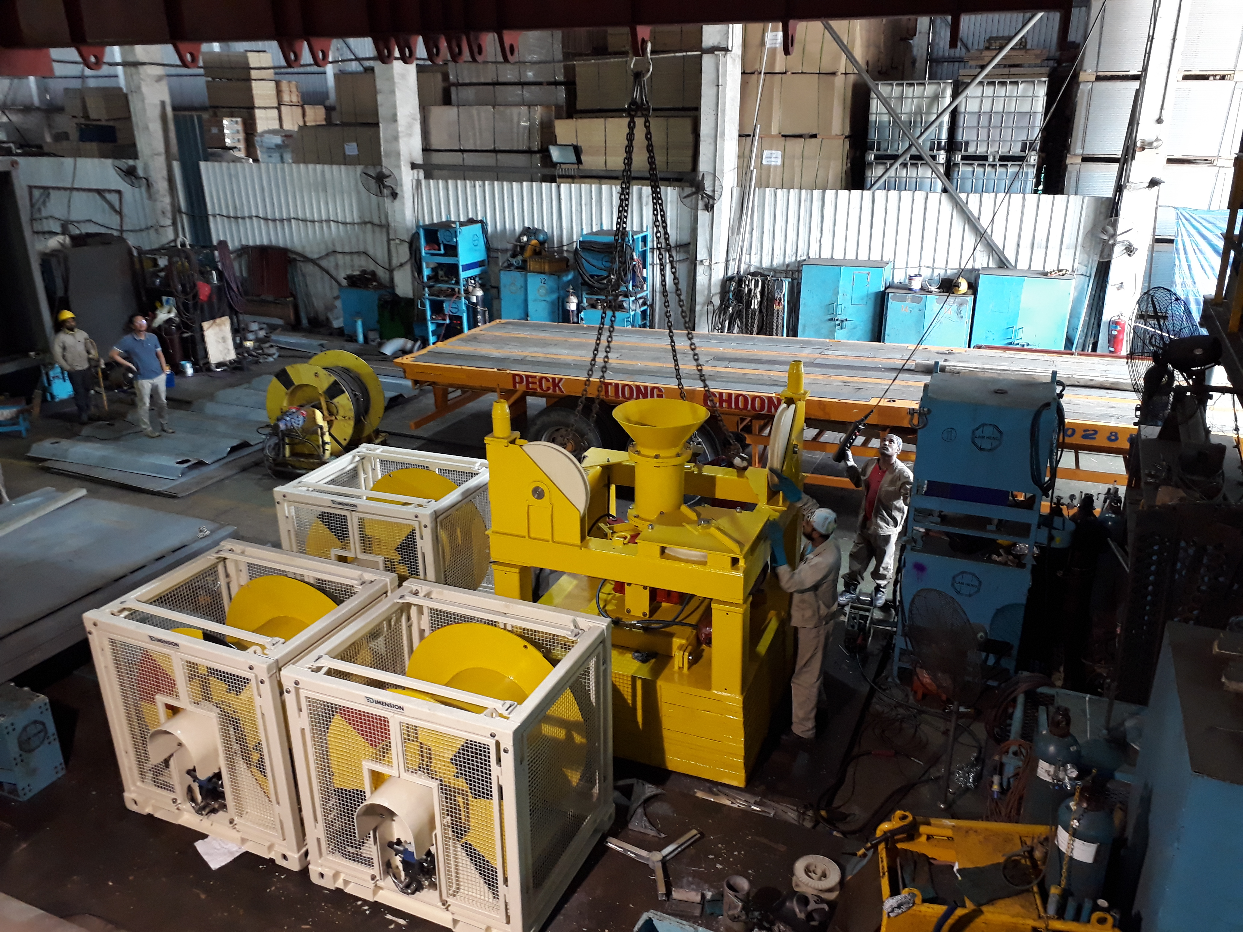 Tool Winch & Sea Bed Frame